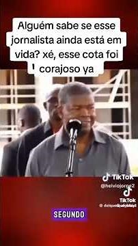 Who is the Journalist who made JOÃO LOURENÇO uncomfortable?