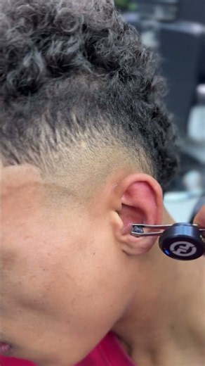 🥵✂️ Removing the stubborn cyst from the ear #fyp #foryou #foryoupage #viral #barbershop #explore ...