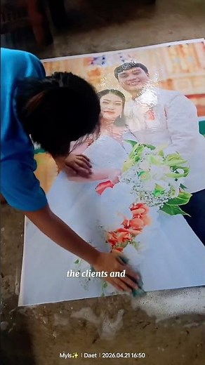 3ft by 4ft Customized Sintraboard for wedding photo✨