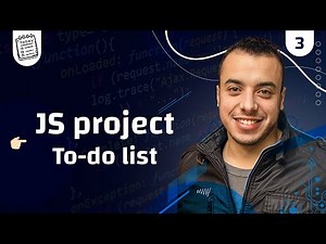 javascript project | #3 To do list