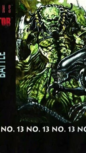 este cómic nunca se publicó salió en los juguetes y en el DVD de Alien versus Predator