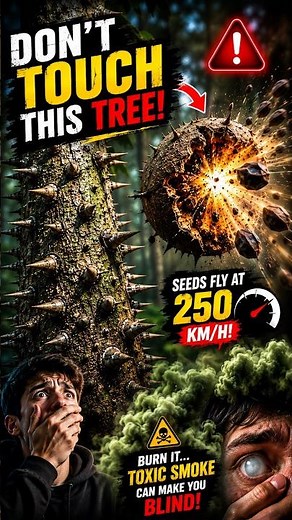 This Tree Can Literally Explode! 🌳💥