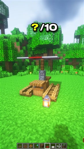 How to Make an Outdoor Table in Minecraft 🪑 | CupSapling