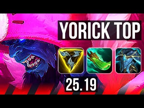 YORICK vs CAMILLE (TOP) | EUW Challenger | 25.19