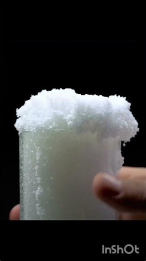 DIY Homemade Snow Experiment ❄️ | Science Magic at Home 🤯| Ep 2 # Follow