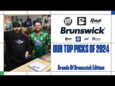 We pick the Best of Brunswick 7 brands bowling balls Released in 2024!!