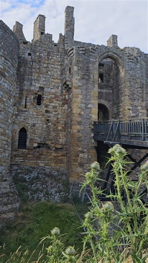 Dirleton Castle, located in East Lothian, Scotland, is one of the country’s most picturesque medieval fortresses. Built in the 13th century by the Anglo-Norman de Vaux family, it was strategically placed to guard routes between Edinburgh and the southeast. Its massive stone keep, surrounded by gardens and parkland, symbolized feudal power. Over the centuries, the castle changed hands during Scotland’s turbulent wars with England. The Haliburton family strengthened its defenses in the 14th centur