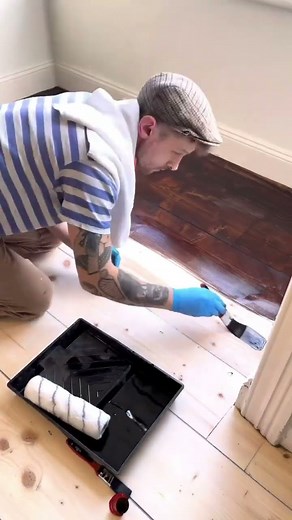 How To Stain Floor #diy #diywoodworking #floorsanding #flooring #hardwoodfloors