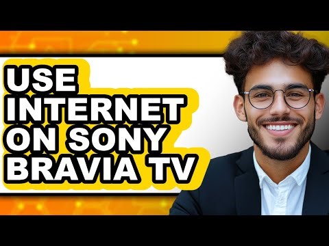 How to Use Internet on Sony Bravia Tv (only Way)