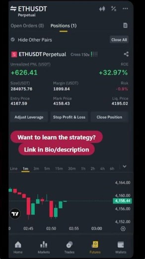 This One Binance Trade Changed My Week 💰 #Binance #Futures #Scalping #Crypto