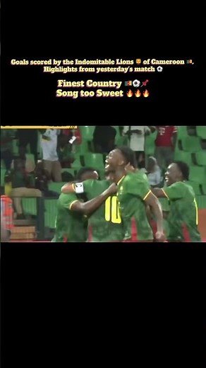 Goal Highlights, Cameroon 🇨🇲 Wins against Comoros 🇰🇲 3-1