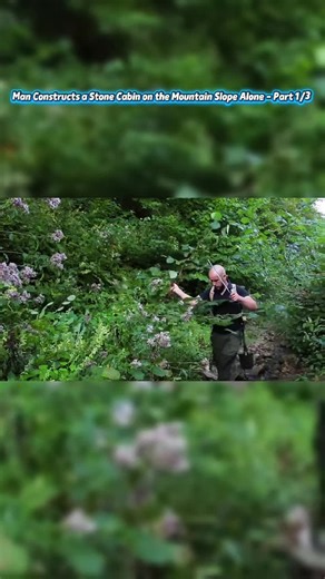 Building a Stone Cabin on a Mountain Slope: Part 1