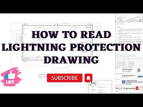 How to Read Lightning Protection Drawing | Lightning Protection system Basics