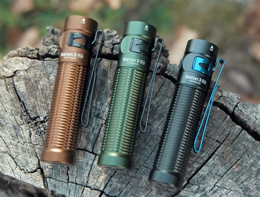 Olight Baton3 Pro Flashlight Packs a Punch in the Palm of Your Hand