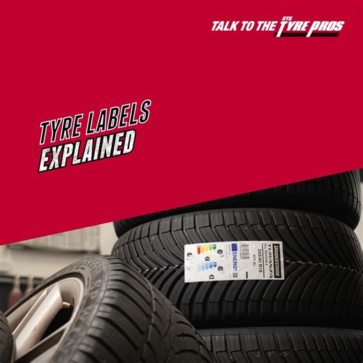 Decode your tyre labels in a few easy steps🔎🛞 Curious about the numbers and letters on your tyres? Our video breaks it all down so you can make smarter, safer choices for your car’s performance🚗💨 Got questions? Chat with the Tyre Pros!😁 | Tyre Pros - March