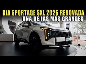 KIA SPORTAGE SXL 2026 🔴 LA MÁS EQUIPADA VA CONTRA TOYOTA RAV4 2026