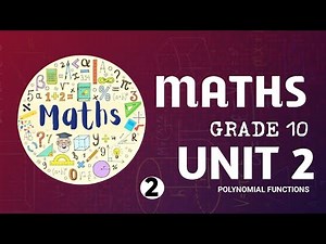 Maths grade 10 unit 2 : ADVANCED THEOREMS AND TESTS
