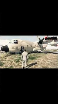 Stealing a Cargo Plane from Military Base in GTA 5! #gta #gtaonline #gaming