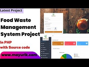 food waste management system project in php with source code | Source Code & Projects