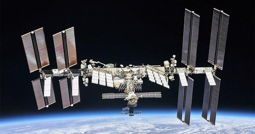 ISS astronauts take refuge from cloud of space junk