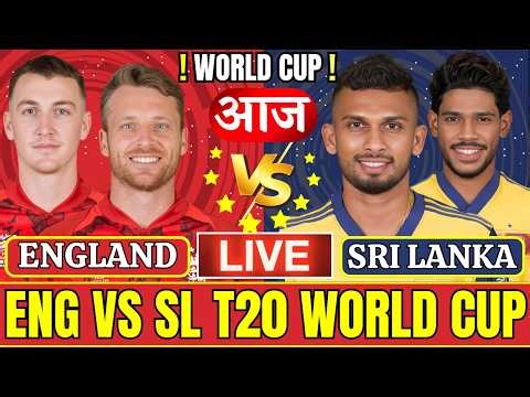 🔴Live: Sri Lanka vs England , T20 World Cup | Live Cricket Match Today | SL vs ENG Live | ENG vs SL