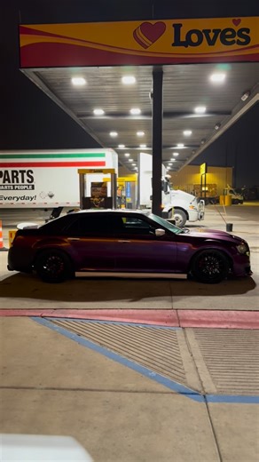 Gilbert Diaz Jr. on Instagram: "Purple SRT #Chrysler #300 #hellcat #mopar"