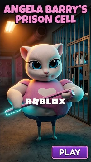 ANGELA BARRY'S PRISON RUN #roblox #shorts #robloxshorts #games