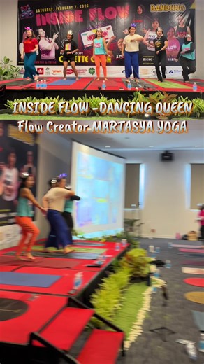 Inside Flow Concert: Dancing Queen Yoga Experience
