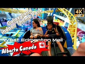 🇨🇦 27 Rides & Attractions inside Galaxyland indoor Theme Park powered by Hasbro I West Edmonton Mall