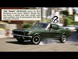 The Confusing Story of the Bullitt Mustang