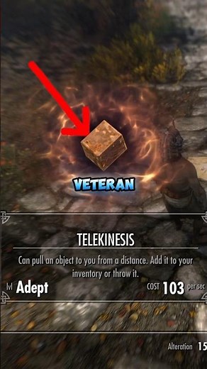 Skyrim How To Get LVL 100 Alteration #gaming #gamingchannel