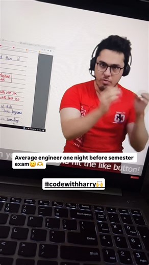 🌑 on Instagram: "@codewithharry 🫡"