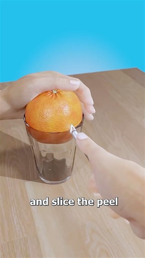 How To Make An Orange Candle 🕯️😱#shorts