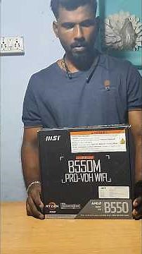 MSI B550M PRO VDH WIFI MOTHERBOARD UNBOXING #gaming #msi #pcbuild #mothe #gamingmotherboard #pc
