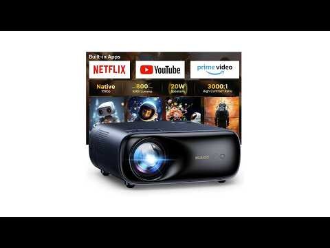 Review NexiGo PJ40 Ultra Outdoor Projector 1080p 800 ANSI Netflix