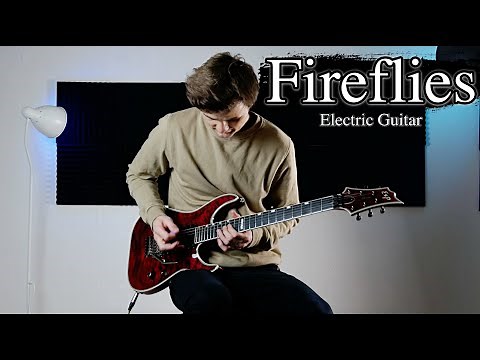 Fireflies - Owl City - Electric Guitar Cover