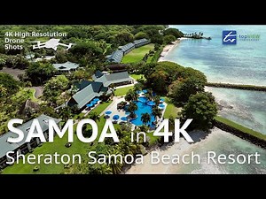 Sheraton Samoa Beach Resort, Samoa - Resorts & Accommodation - 4K Drone & 360° Tour Views