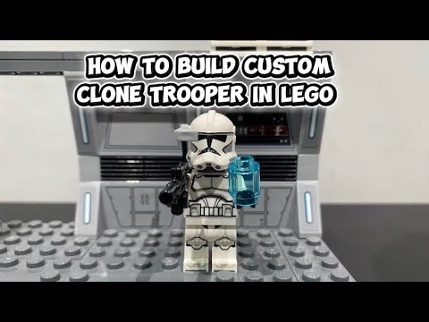 How to Build Custom Clone Trooper in Lego