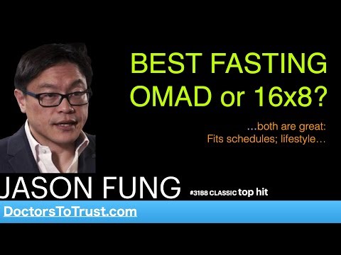 JASON FUNG | FASTING: 16x8 or OMAD. Easy to fit into family; friends lifestyle