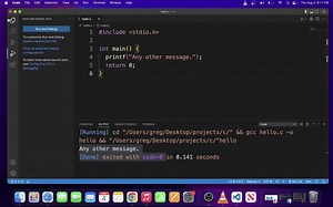 How To Run C & C++ On Mac OSX In VSCode - Code Runner - Install Xcode to get gcc