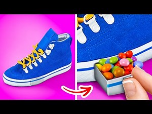 COOL WAYS TO SNEAK CANDIES INTO CLASS || Cool Life Hacks with Your Favorite Food By 123 GO!GOLD