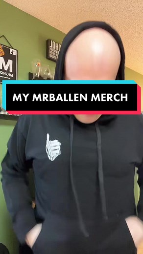 It finally came! @mrballen #merch #mrballen #likebutton #swag