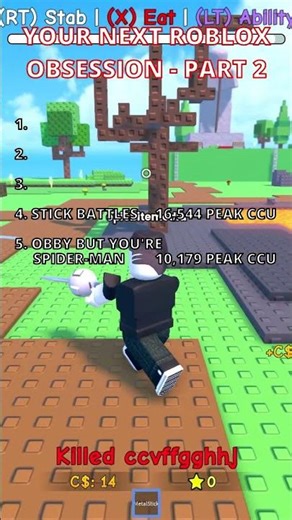 YOUR NEXT ROBLOX OBSESSION - PART 2
