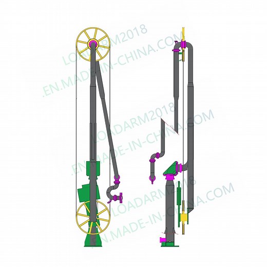 [Hot Item] Marine Loading Arm with Vapor Recovery System