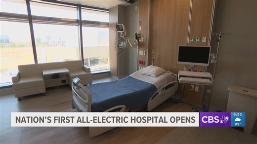 Country's first all-electric hospital opens in California
