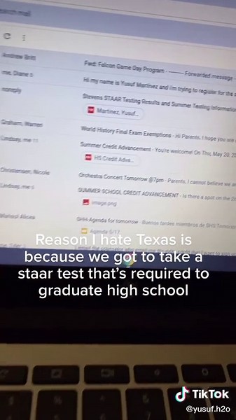 Texas STAAR Test English 2 Results