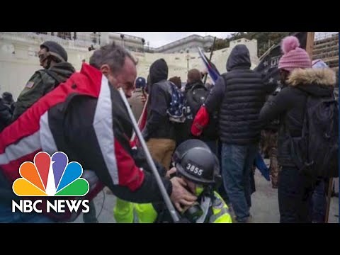 Retired NYPD Cop Charged In Jan. 6 Riot After Allegedly Attacking Officer | NBC News NOW