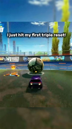 My first triple flip reset (peaked)