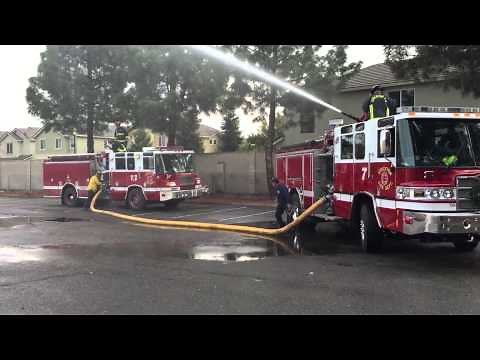 Stockton Fire Dual Pumping Drill