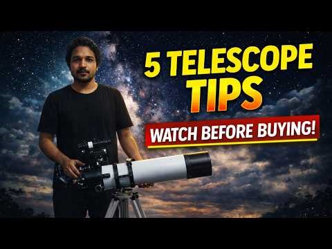 5 Telescope Mistakes Every Beginner Makes | Beginner Telescope Guide #telescopeguide #stargazing